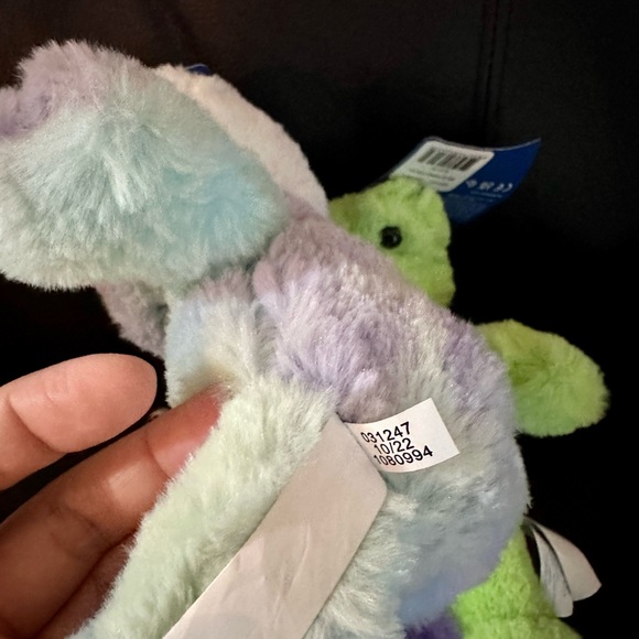 NWT Bundle of 3 Build A Bear 2023 Spring Frog Mini Plushies - Picture 4 of 10